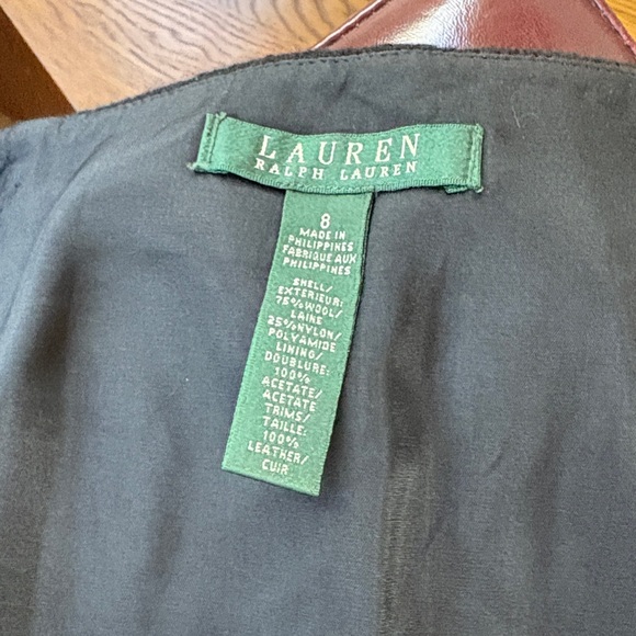 Elegant Black Wrap Mini Skirt - Picture 5 of 9